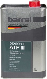 Фото Масло трансмісійне BARREL ATF DEX III 1л BARREL BARREL-ATFIII